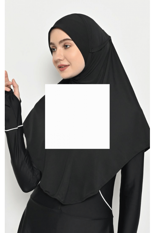 Bergo Mirae Hijab Sporty Black